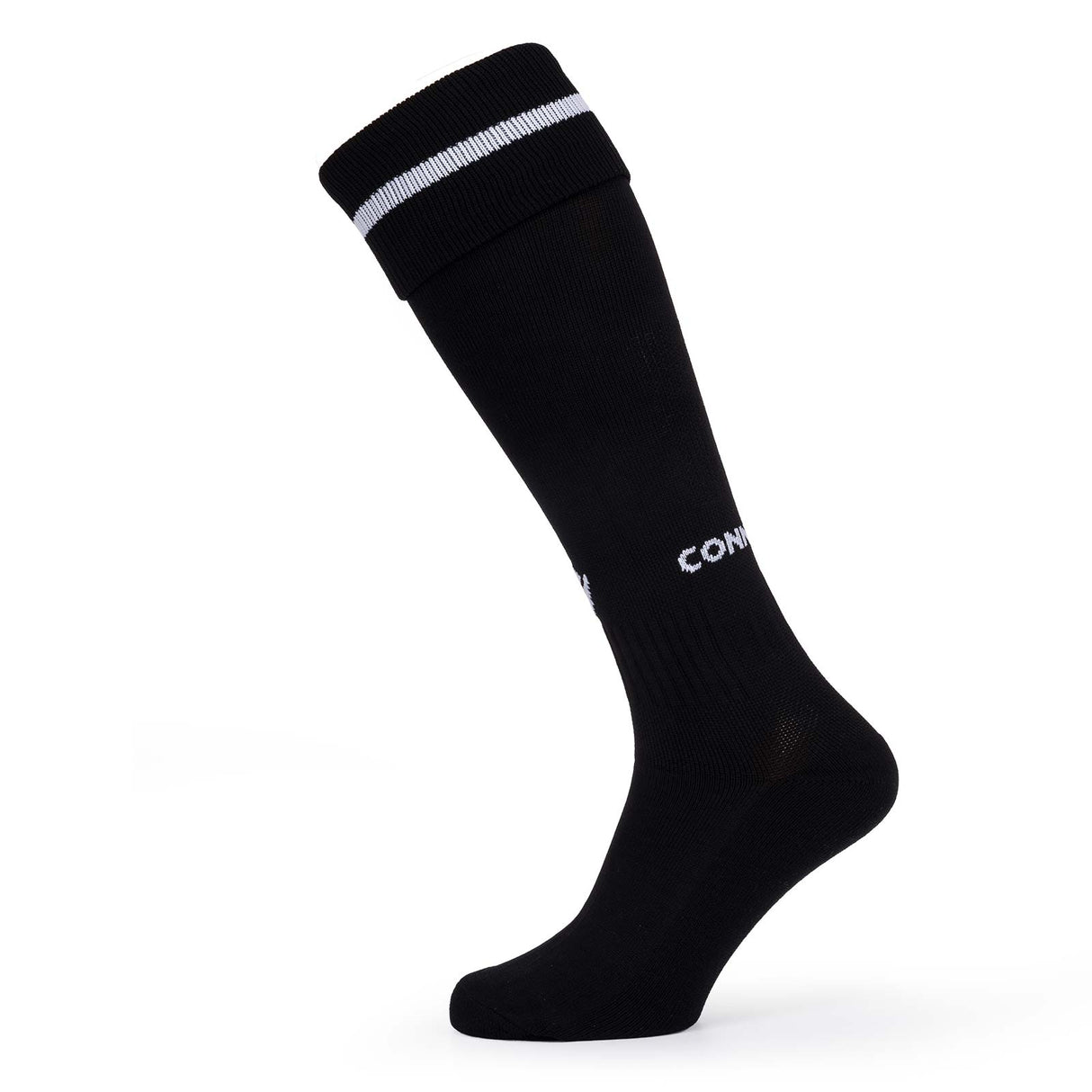 Macron Connacht 23/24 Euro Socks Jnr Blk