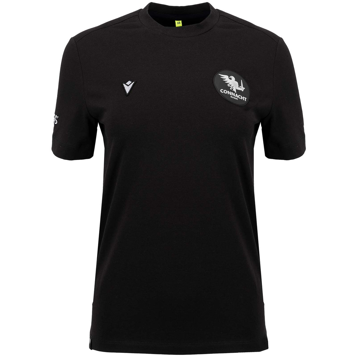 Macron Connacht 23/24 Wmns Tee SS Blk