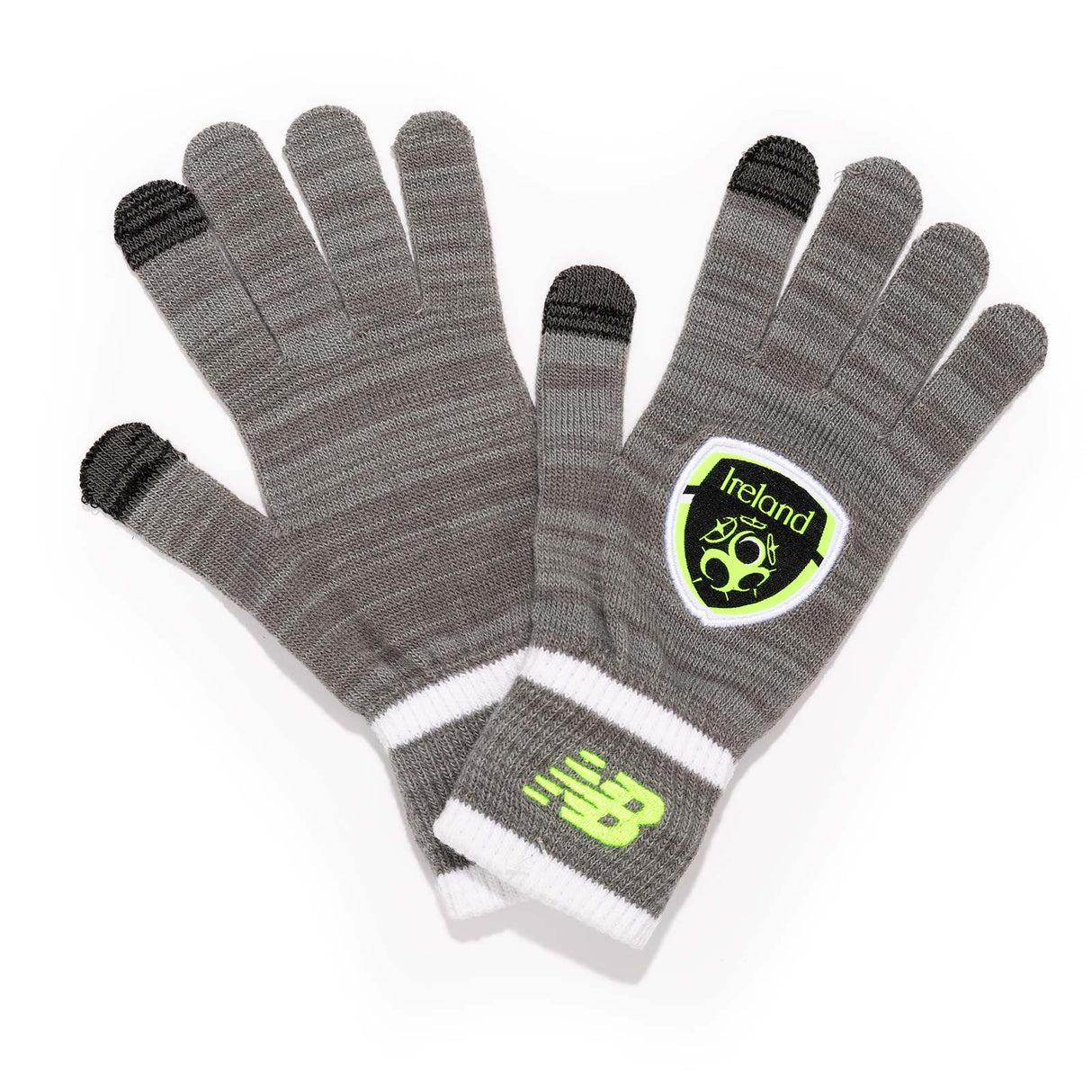 FAI KNITTED GLOVES ADULT GREY