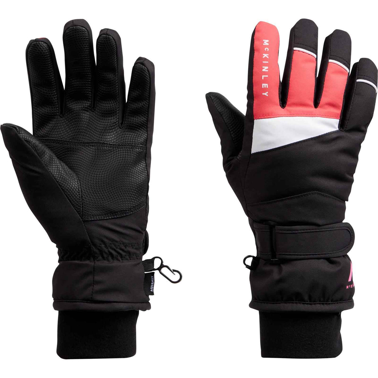 McKinley Loran Junior Gloves Ski Pink