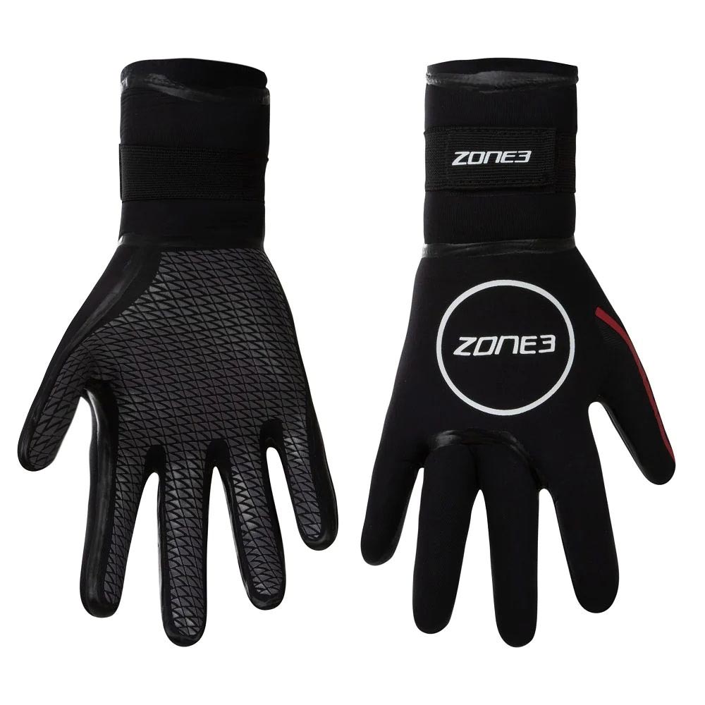 Zone3 Heat-Tech Neoprene Swim Gloves Blk