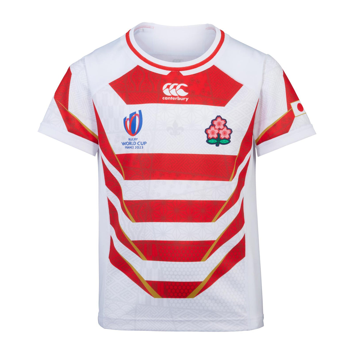 CCC Japan Home Pro RWC23 Jnr Jersey Red