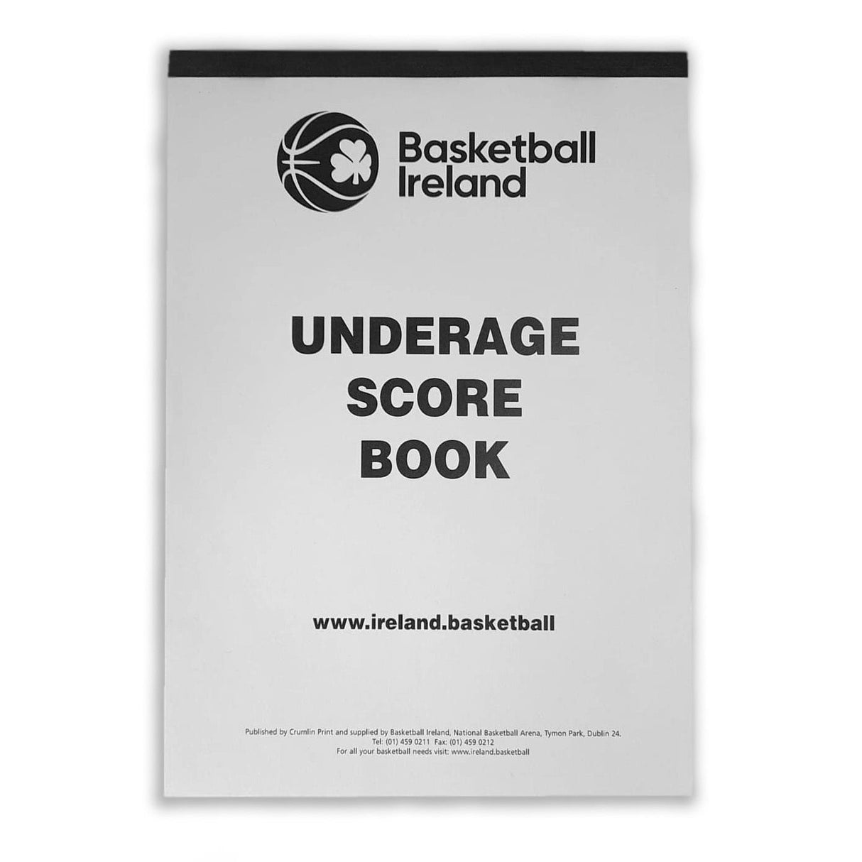 Basketball Ireland Underage Score Pad