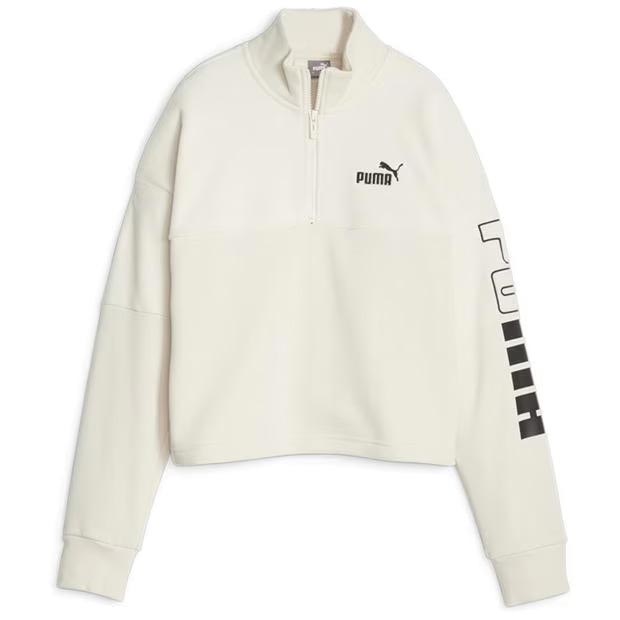 Puma Power Col block HiN Crew Winter Wht