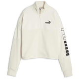 Puma Power Col block HiN Crew Winter Wht