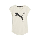 Puma Wmns Train Fav Heather Cat Tee Wht
