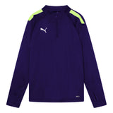 Puma Mens teamLIGA 1/4 Zip Top Navy