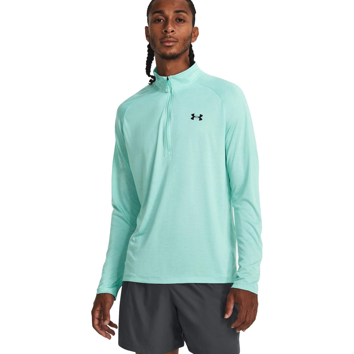 UA Mens Tech 2.0 HZ Top Green