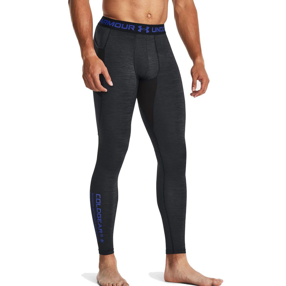 UA Mens CG Armour Twist Lgs Grey