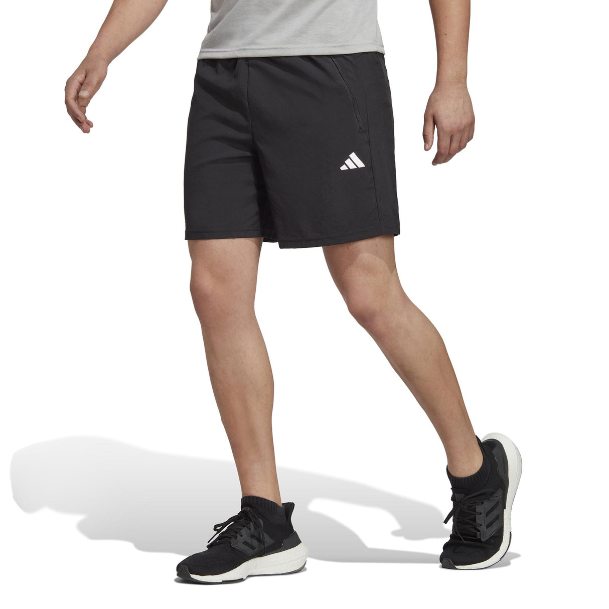 adidas Mens TR-ES WV 7in Shorts Black