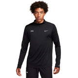 Nike Mens DF ELMNT HBR Flash HZ Top Blk