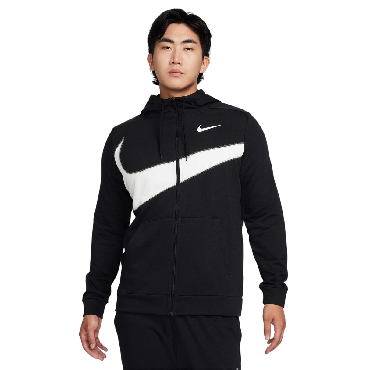 Nike Mens DF Energy FZ FLC Hoody Black