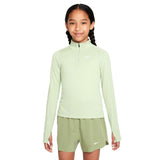 Nike Girls NK DF LS HZ Green