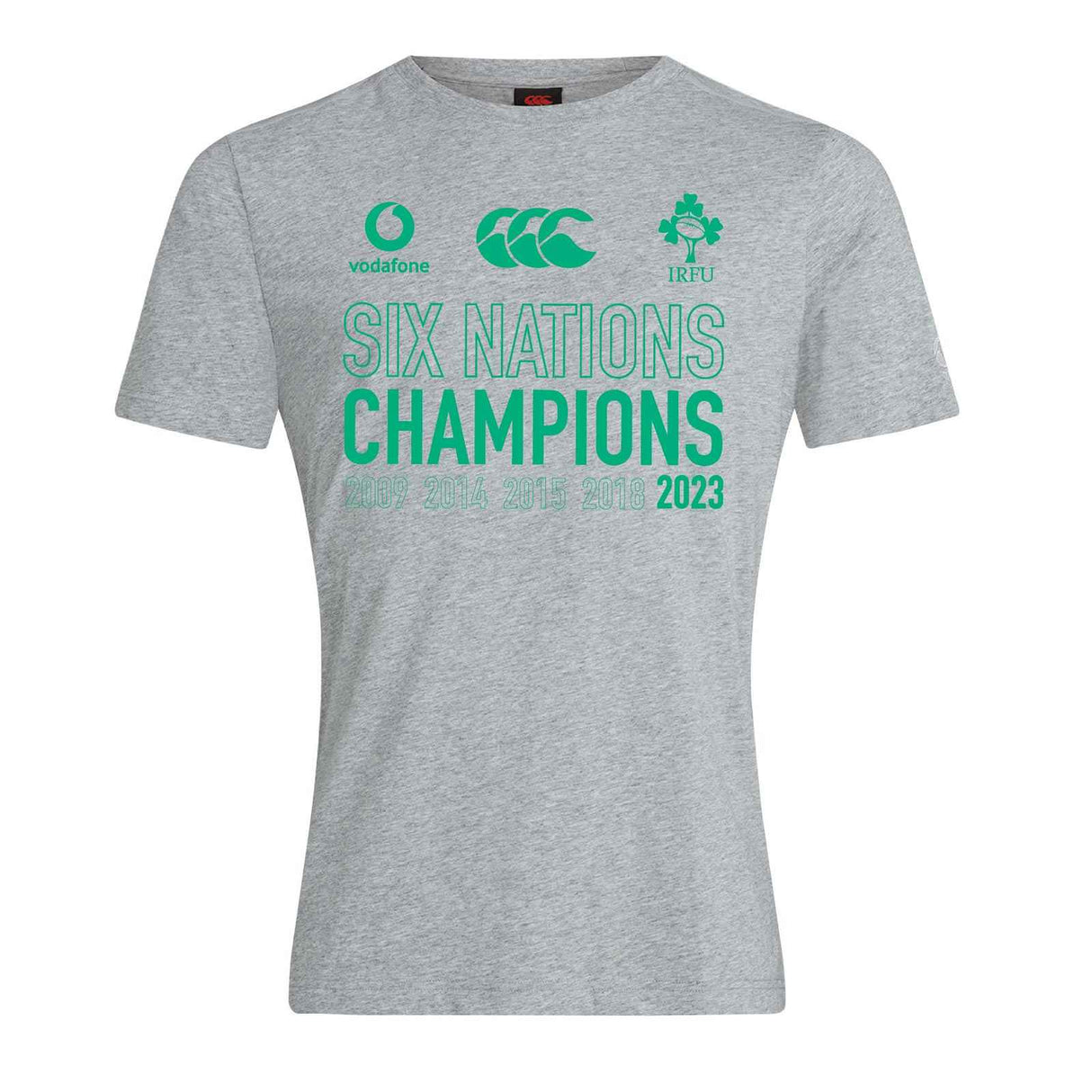 CCC IRFU Grand Slam Winners Tee Grey