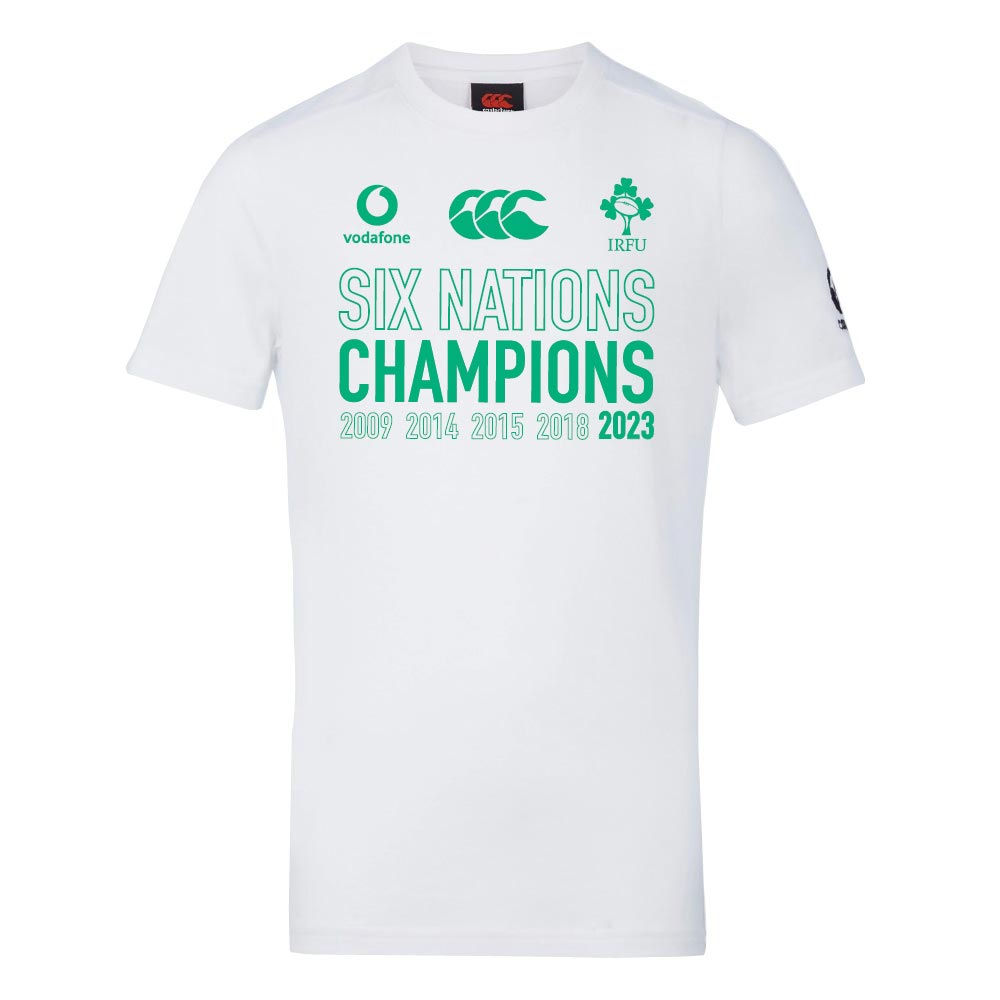 CCC IRFU Grand Slam Winners Kids Tee Grn