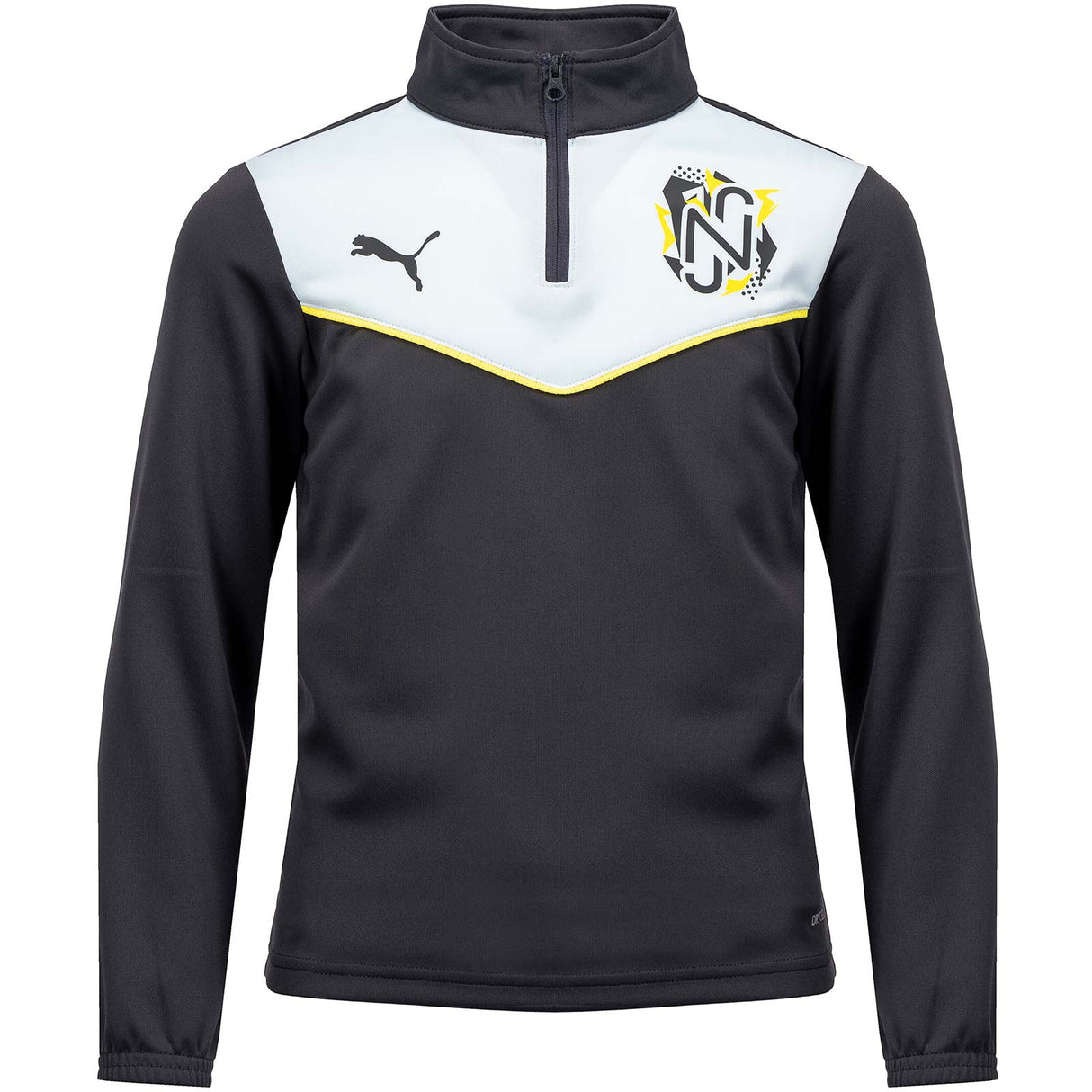 Puma Kids Neymar Half Zip Top Black