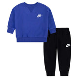 Nike Inf Snow Day Fleece Crew Set Blue