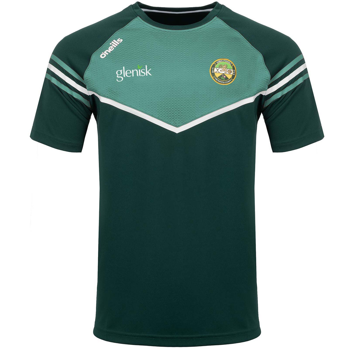 O'Neills Offaly Ballycastle Kids Tee Grn