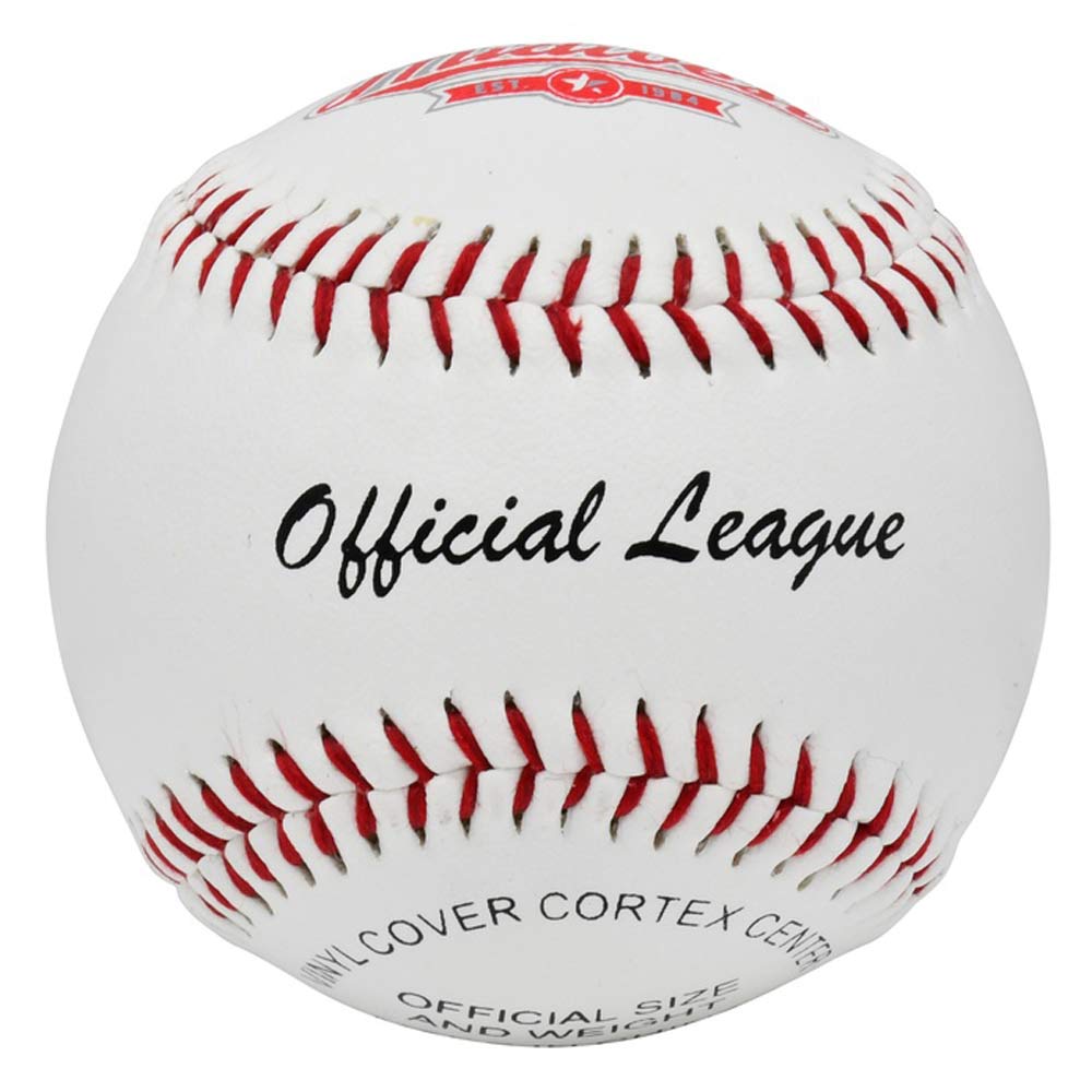 Midwest Official League 9 Baseball White