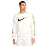Nike Mens NSW Repeat SW Flc Crew BB Wht