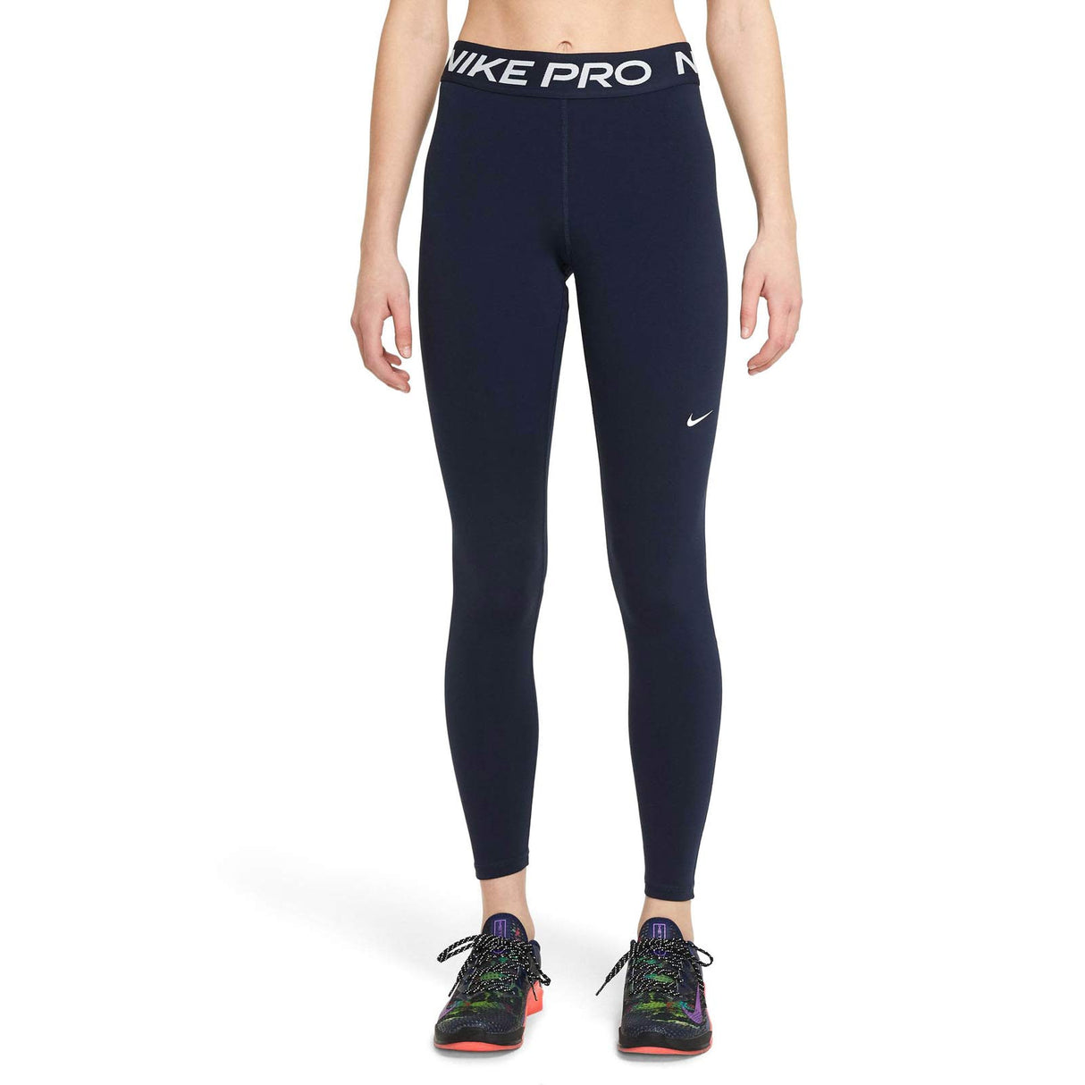 Nike Womens Pro 365 Tight Navy