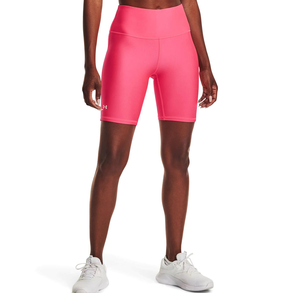 UA Womens Heat Gear Armour Short Pink