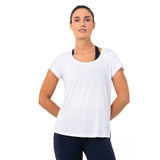 Bodylogic JS Trust Scoop Neck SS Tee Wh