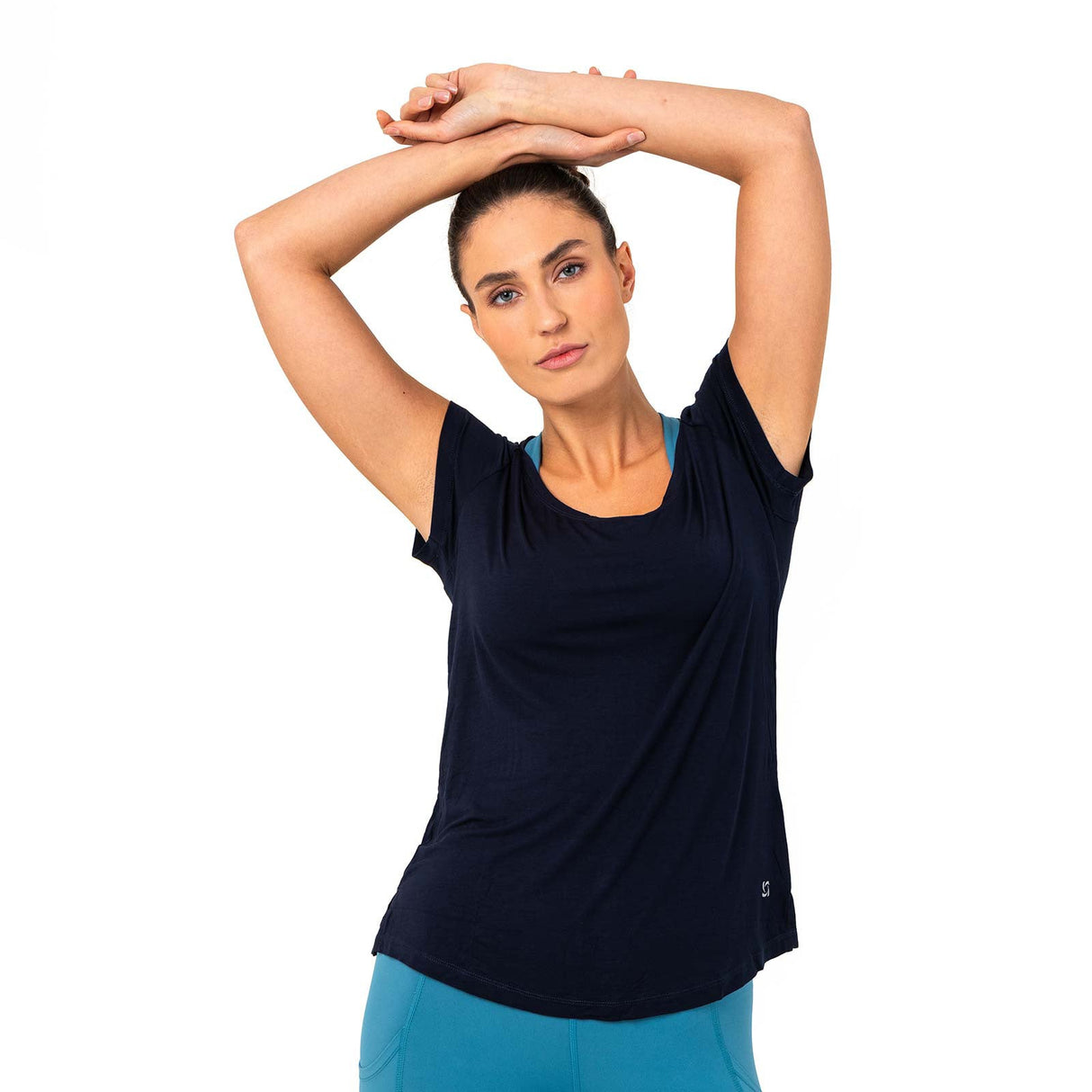 Bodylogic JS Trust Scoop Neck SS Tee Nv