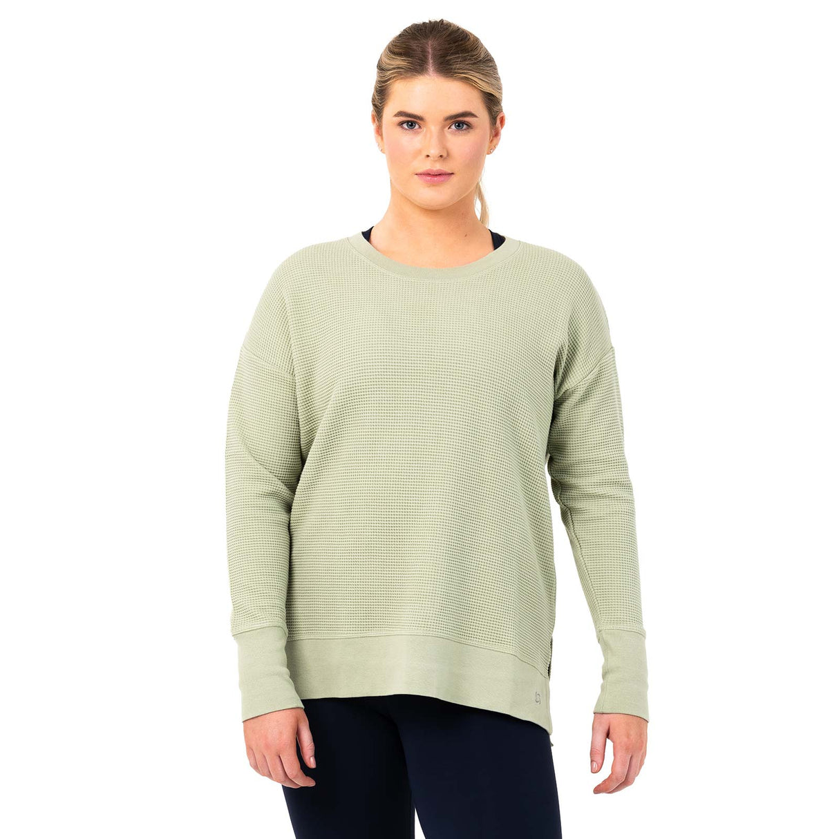 Bodylogic JS Wave Waffle Sweatshirt Grn