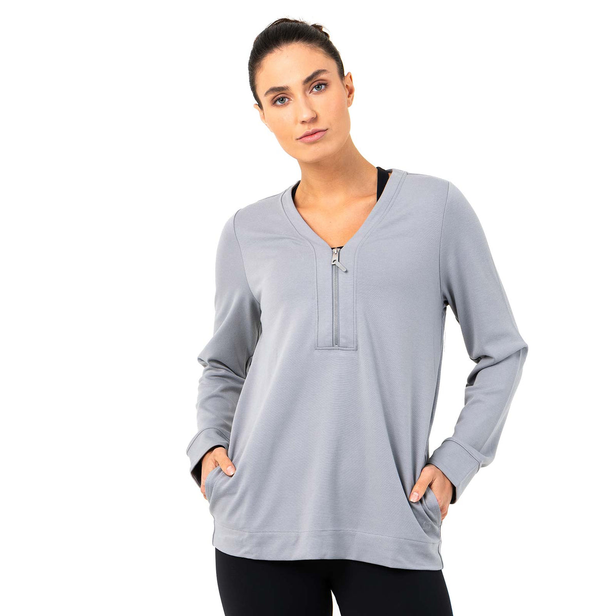 Bodylogic JS Freedom QZ Sweatshirt Gry