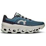 ON Cloudmonster Womens Grey/Blue