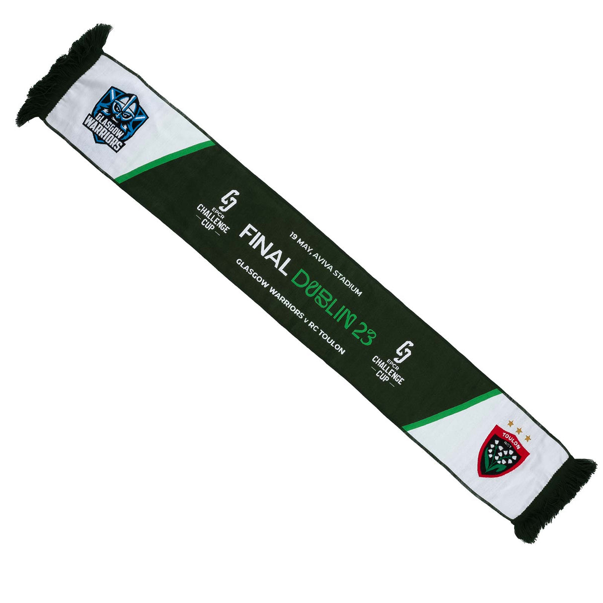 Kappa Challanege Cup Final 23 Scarf Grn