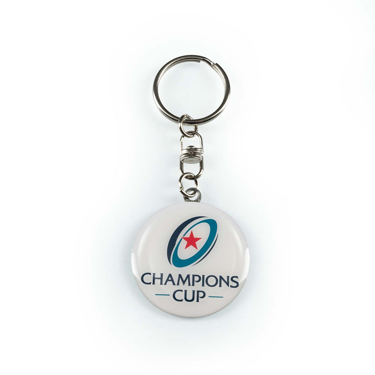 Champions Cup Keyring White