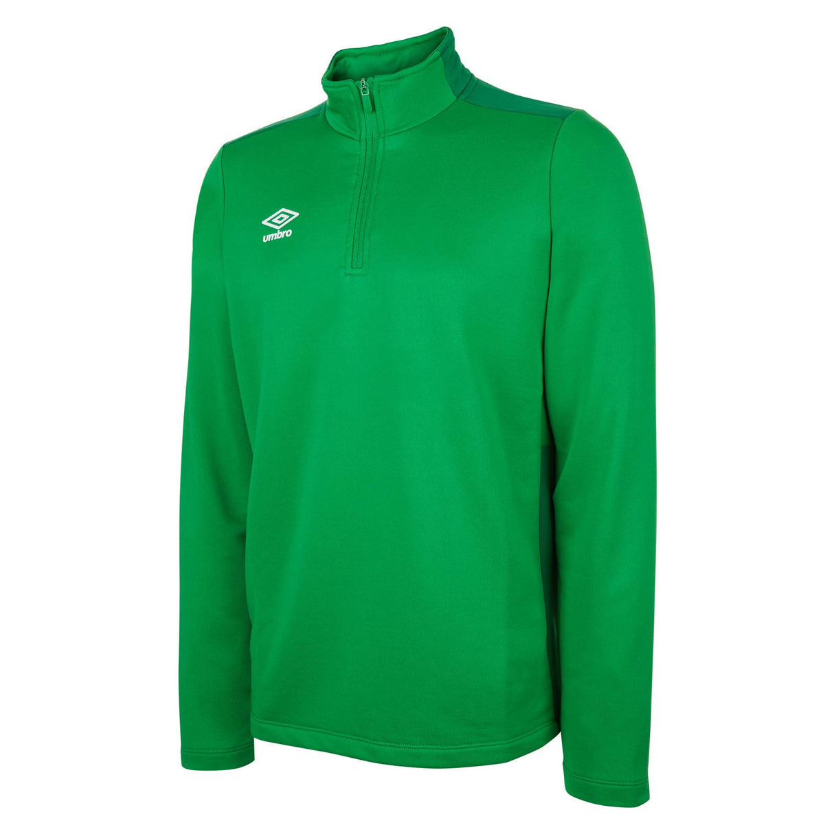 UMBRO HALF ZIP TOP Kids EMERALD