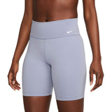 Nike Womens One DF MR 7in Short Purple
