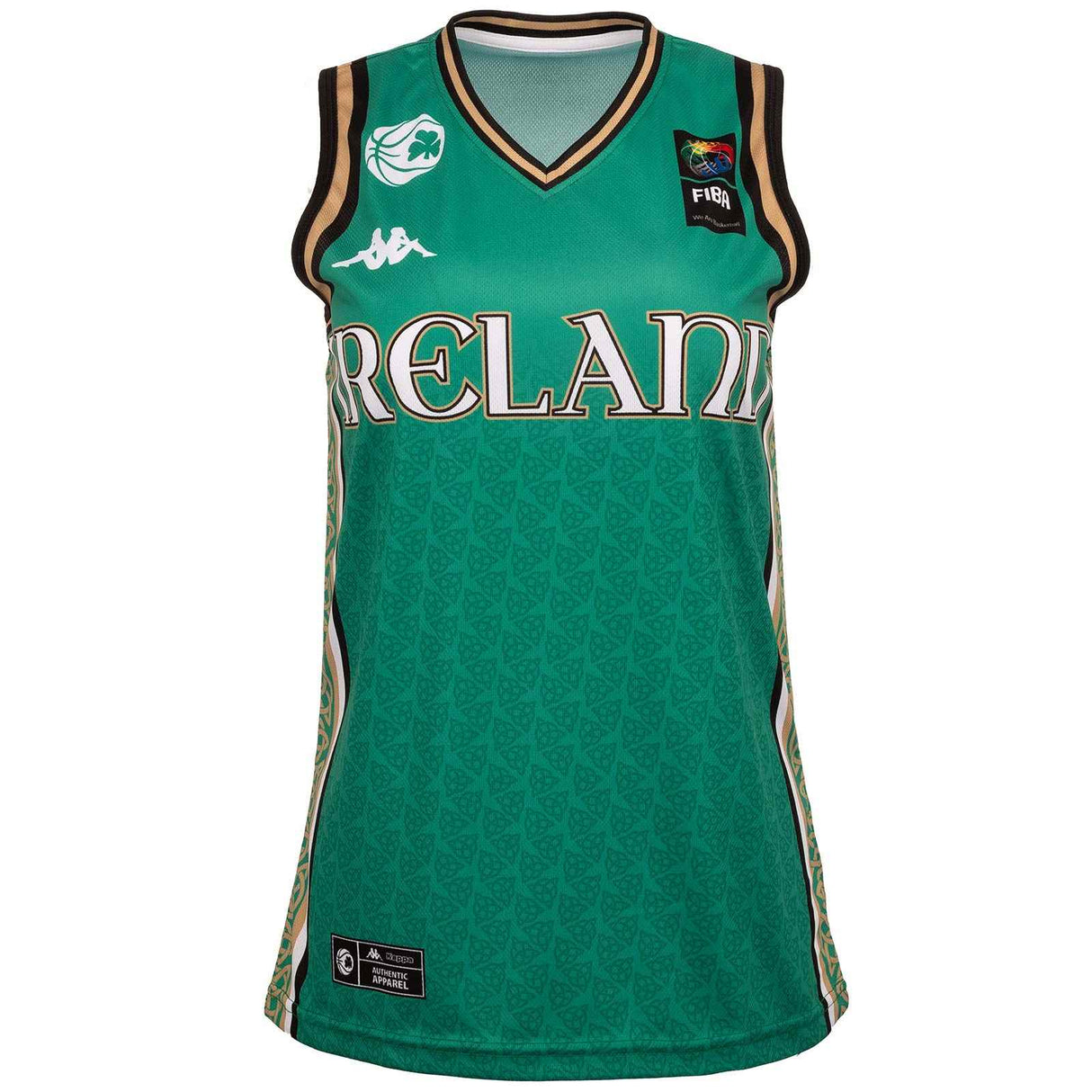 Kappa BB Ireland 23 Home Wmns Jersey Grn