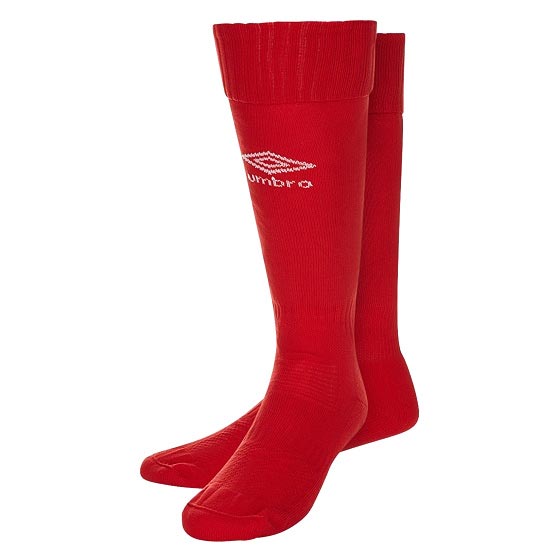 Umbro Azteca Football Sock Kids Red\Whit