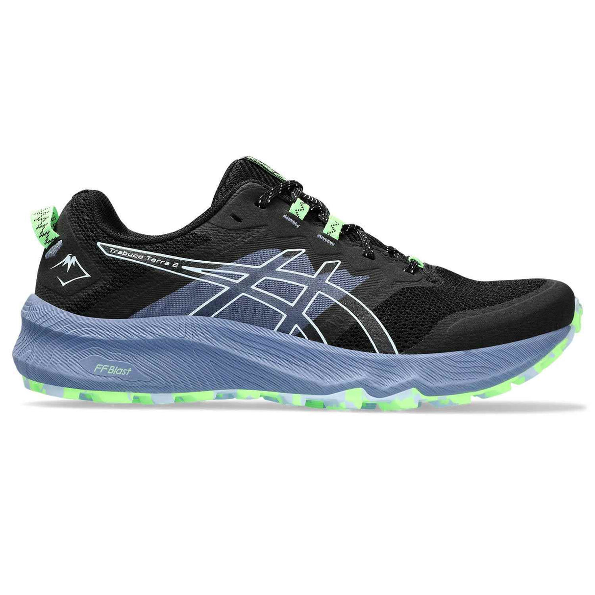 Asics Trabuco Terra 2 Mens Black/Blue