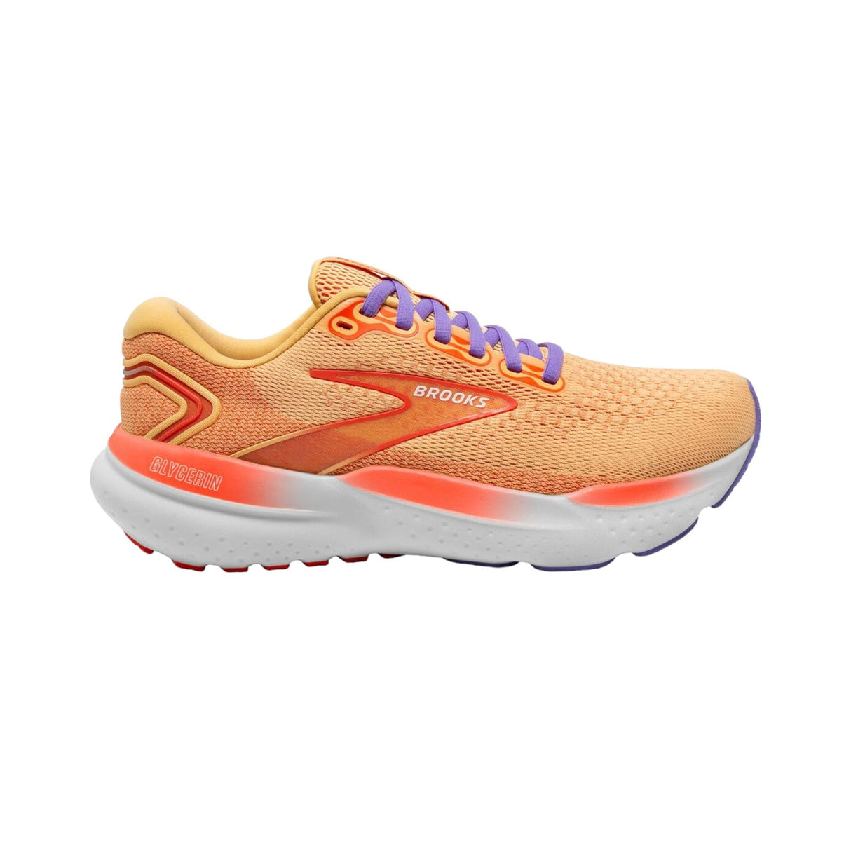 Brooks Glycerin 21 Womens Orange/Purple