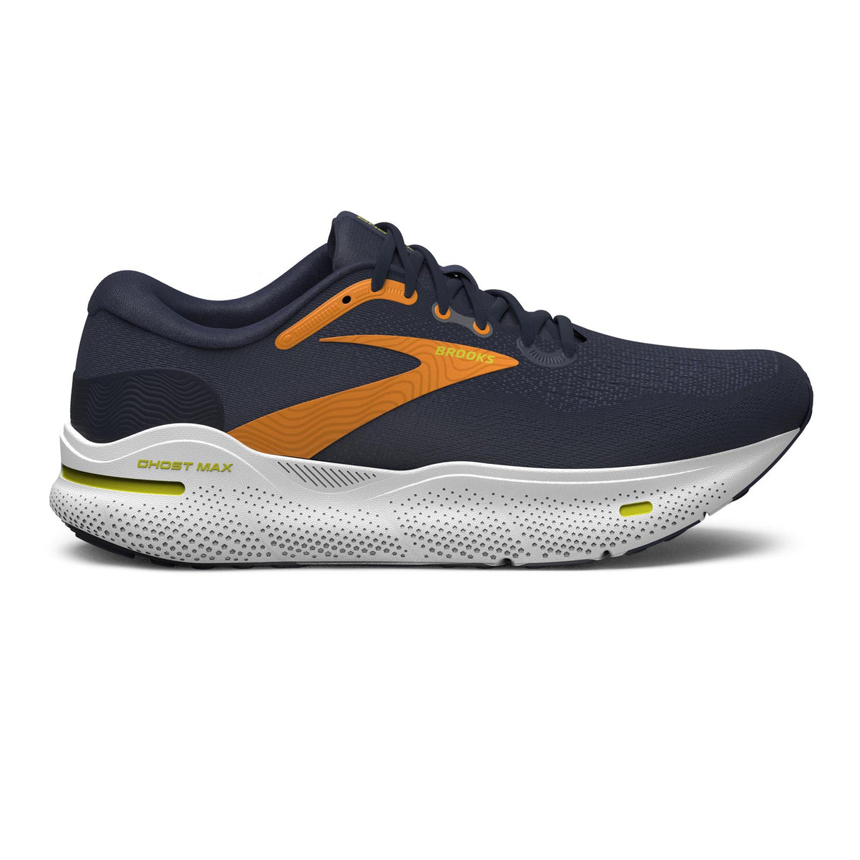 Brooks Ghost Max Mens Navy/Orange