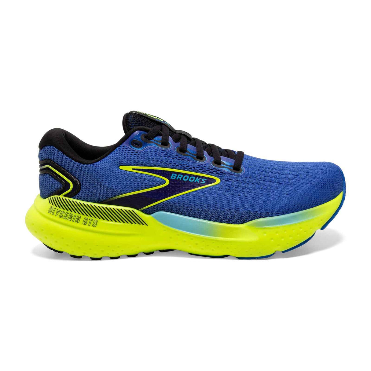 Brooks Glycerin GTS 21 Mens Blue/Yellow