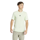 adidas mens WO Logo Tee Green