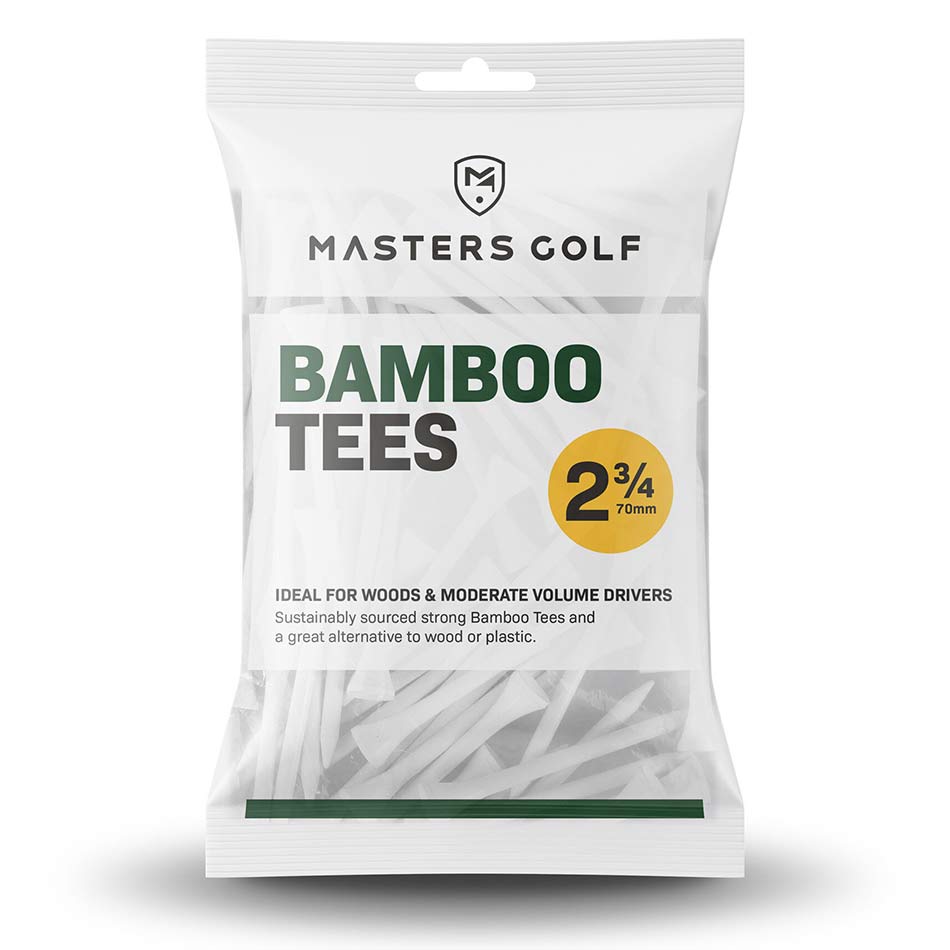 Masters Bamboo 2 3/4in Tee Bag 20 White