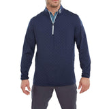 Footjoy Print Chill Out QZ Top Navy