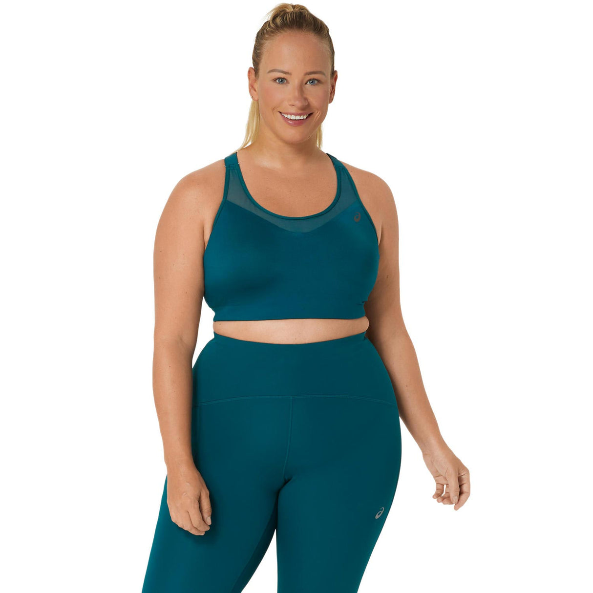 Asics Womens Accelerate Bra Green