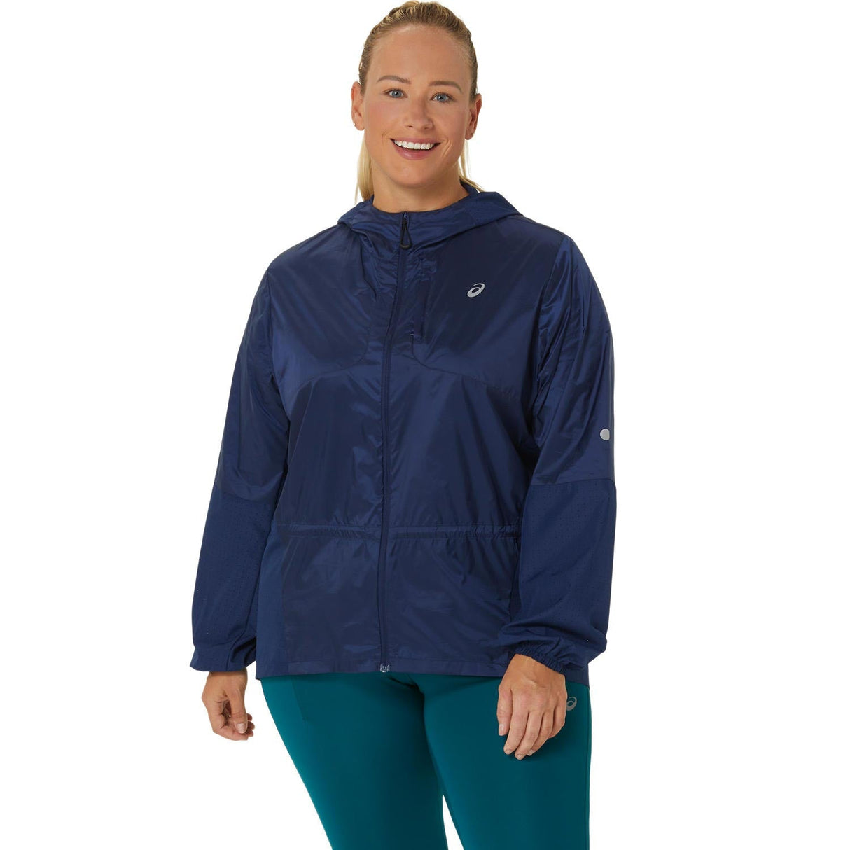 Asics Wmns Nagino Run Packable Jckt Blue