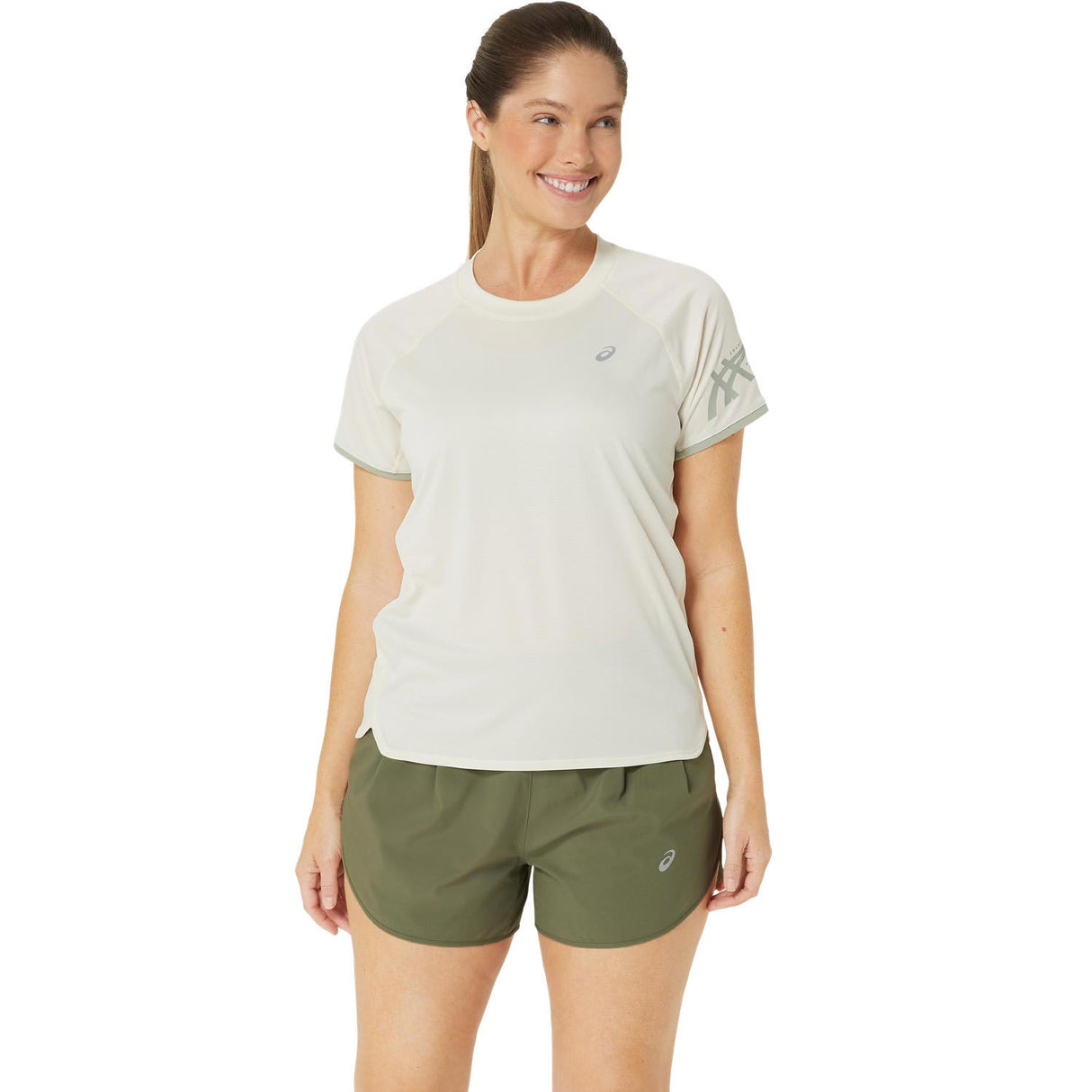 Asics Womens Icon SS Top Grey