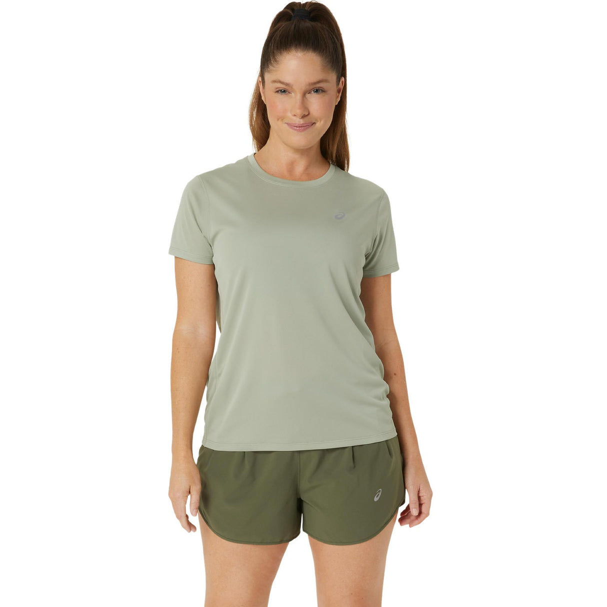 Asics Womens Core SS Top Grey