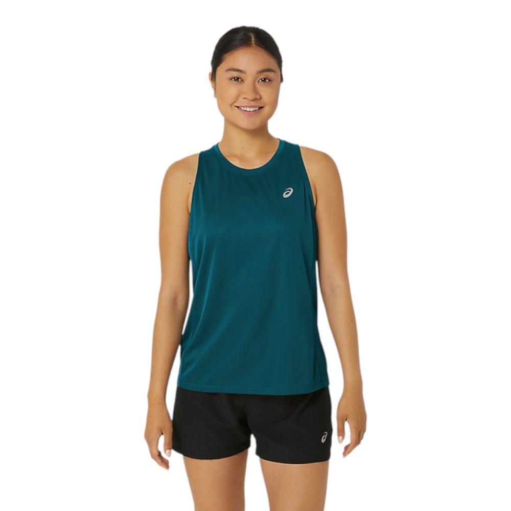 Asics Womens Core Tank Green