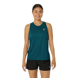 Asics Womens Core Tank Green